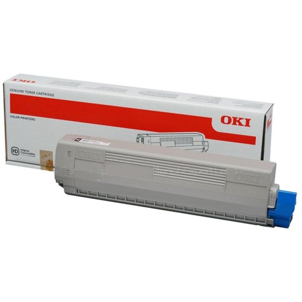 OKI original toner - C813 - Magenta - 5000 sider