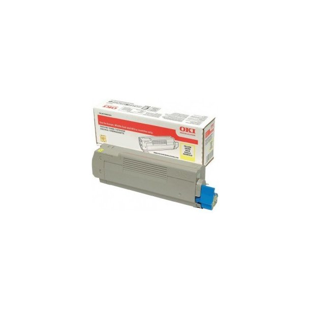 OKI original toner - C532/MC573 - yellow - 1500 sider