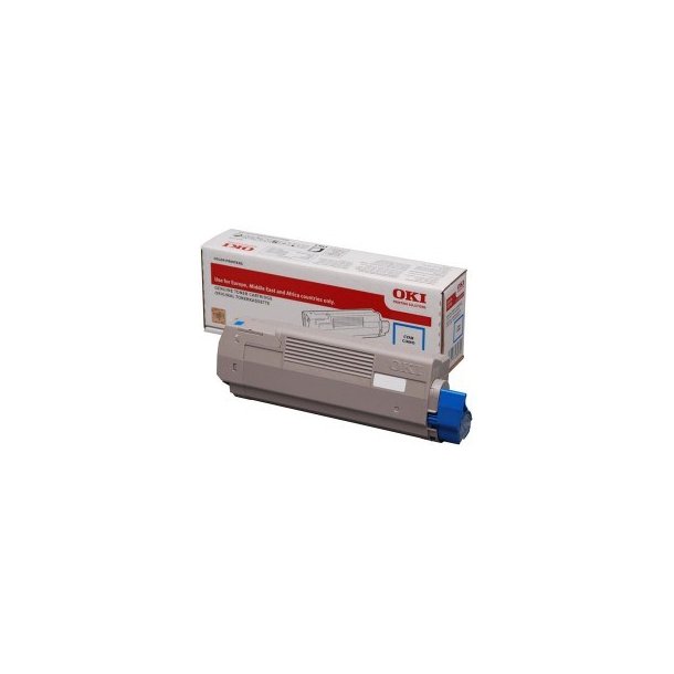 OKI original toner - C532/MC573 - cyan - 1500 sider