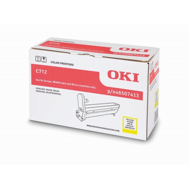 OKI Original tromle EP - C712 - Yellow - 30000 sider