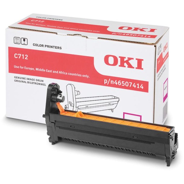 OKI Original tromle EP - C712 - Magenta - 30000 sider