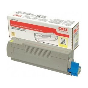 OKI original toner - C612 - yellow - 6000 sider