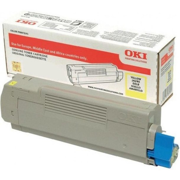 OKI original toner - C712 - Yellow - 11500 sider