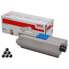OKI original toner - C332/MC363 - sort - 3500 sider