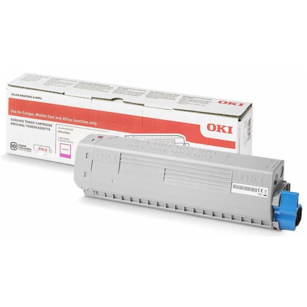 OKI original toner - C834 - Magenta - 10000 sider