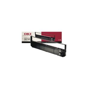 OKI Original farveb�nd - ML393/ML395 - Sort Ribbon