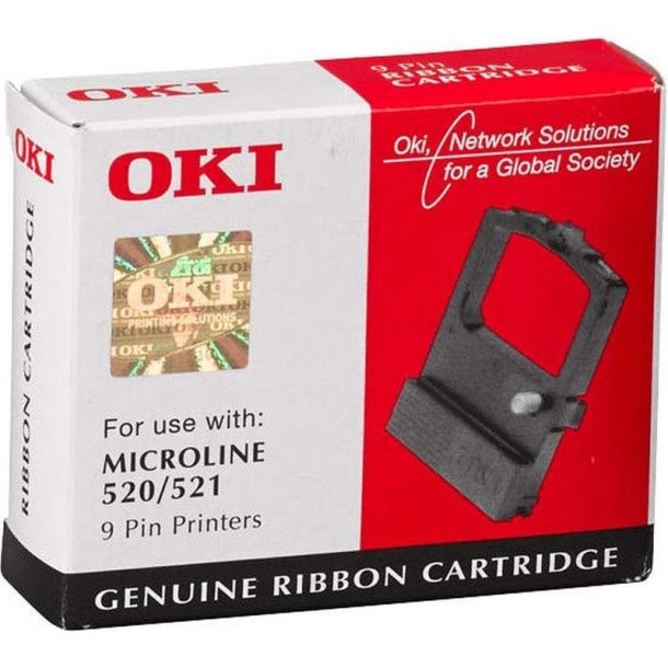 OKI Original farvebnd - ML520/ML521 - Sort Ribbon