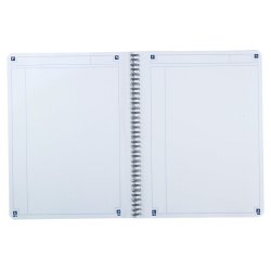 Oxford Touch Notesbog A4 - blank - 70 ark (140 sider) - 90g - Lilla
