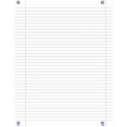 Oxford Touch Notesbog A5 - linieret - 70 ark (140 sider) - 90g - R�d