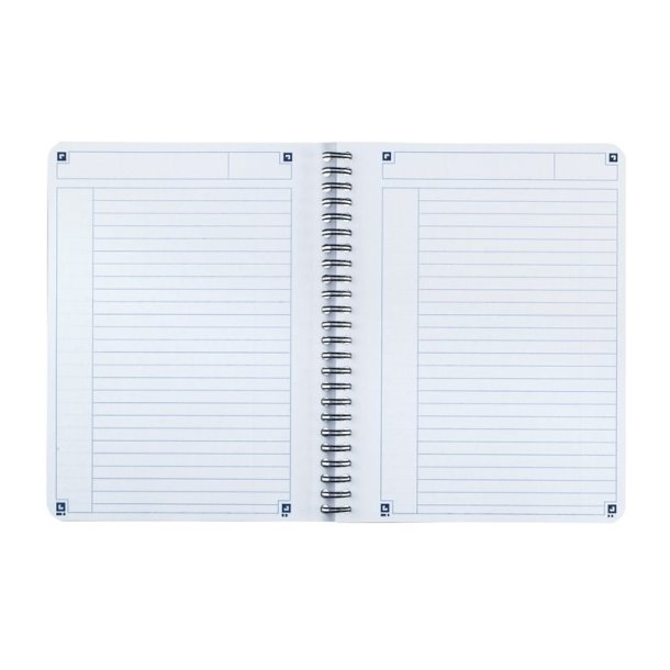 Oxford Touch Notesbog A5 - linieret - 70 ark (140 sider) - 90g - R�d