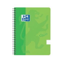Oxford Touch Notesbog A5+ - linieret - 70 ark (140 sider) - 90g - Gr�n