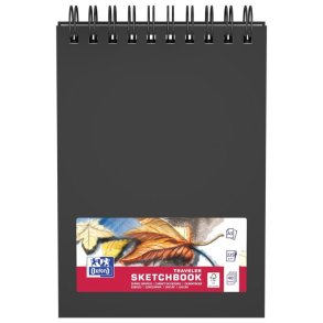 Oxford Skitseblok A5 - 40 ark - 225g - dobbelt spiral