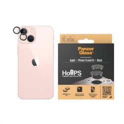 PanzerGlass Hoops� Camera Lens Protector til iPhone 13 mini og 13 - sort