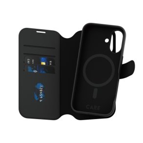 PanzerGlass CARE Tango 2-in-1 Wallet Case med MagSafe til iPhone 16