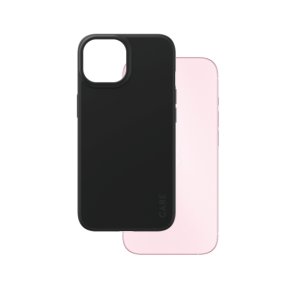 PanzerGlass CARE Cover til iPhone 15 - Sort beskyttelsescover i TPU