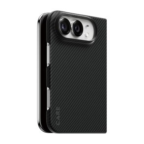 PanzerGlass CAREDiscovery Case iPhone Duo - sort og gr� cover med MagSafe