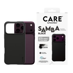 PanzerGlass CARE Samba Case til iPhone 17/18 Pro Max med MagSafe - Sort