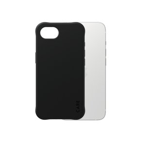 PanzerGlass CARE Samba Case til iPhone 16e/17e - sort beskyttelsescover