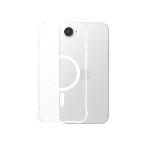 PanzerGlass CARE Samba Cover til iPhone 16e/17e - Transparent med hvid kant