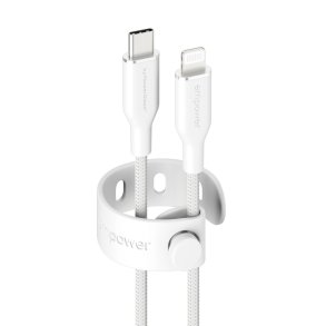 PanzerGlass empower? Racing 60W USB-C til Lightning kabel 1,2 m - S�lvhvid