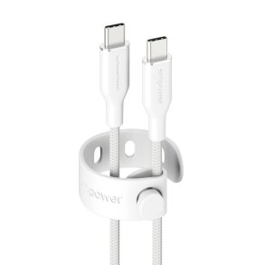 PanzerGlass empower? Racing USB-C til USB-C Kabel 60W 1,2m S�lvhvid