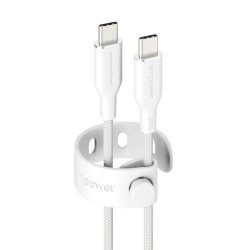 PanzerGlass empower? Racing USB-C til USB-C kabel 240W 2M - S�lvhvid