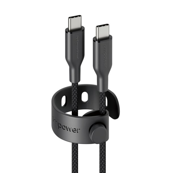 PanzerGlass empower? Racing USB-C til USB-C kabel 60W 1,2m Space Sort