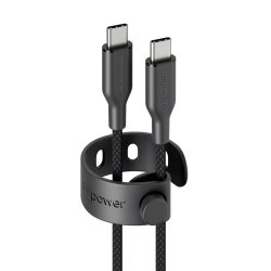 PanzerGlass Empower Racing 60W USB-C til USB-C Kabel 2M - Space Sort