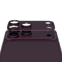PanzerGlass Fender Kameralinse Beskytter Dark Cherry til iPhone 18 Pro
