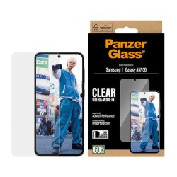 PanzerGlass Sk�rmbeskytter til Samsung Galaxy A57 5G | Ultra-Wide Fit med EasyAligner