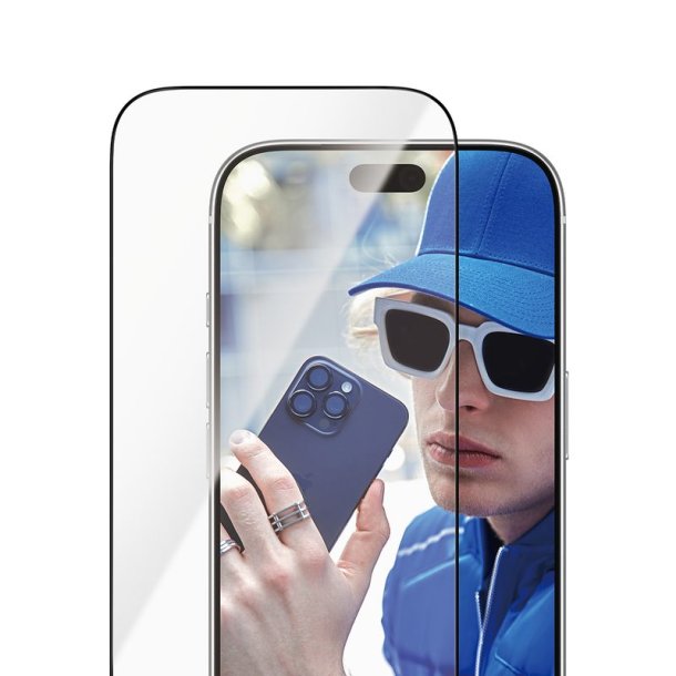 PanzerGlass Ultra-Wide Fit sk�rmbeskytter til iPhone 17 Pro og 18 Pro med FASTFIT