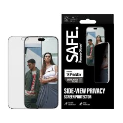 PanzerGlass SAFE Privacy Screen Protector til iPhone 18 Pro Max Ultra-Wide Fit m. EasyAligner
