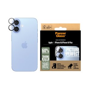 PanzerGlass PicturePerfect Kameralinsebeskytter iPhone 16 | 16 Plus