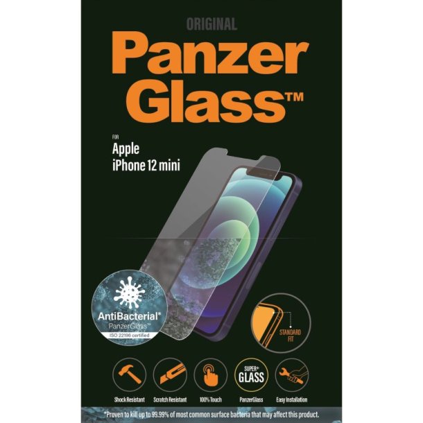 PanzerGlass skrmbeskyttelse - iPhone 12 mini (AB)