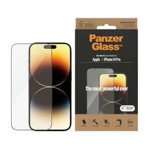 PanzerGlass Sk�rmbeskyttelse iPhone 14 Pro | Ultra-Wide Fit
