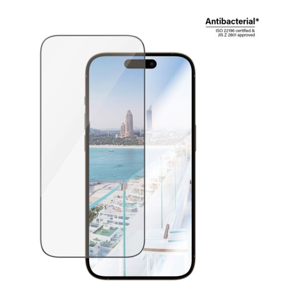 PanzerGlass Anti - Reflective - Skrmbeskyttelse - iPhone 14 Pro - Ultra Wide Fit - med EasyAligner