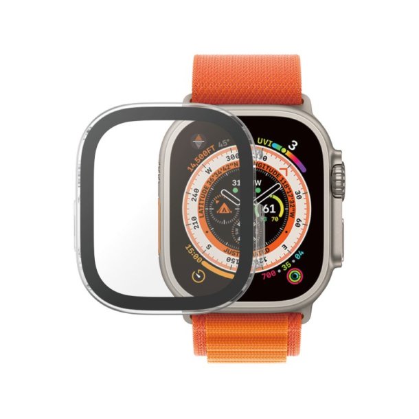 PanzerGlass Skrmbeskyttelse - Full Body beskyttelse - Apple Watch Ultra - 49mm - Transparent