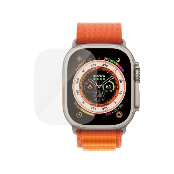 PanzerGlass Skrmbeskyttelse - Apple Watch Ultra - 49 mm - med EasyAligner