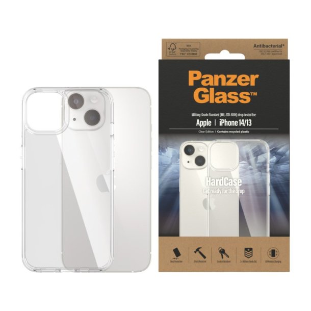 PanzerGlass HardCase iPhone 14 | 13 | Clear