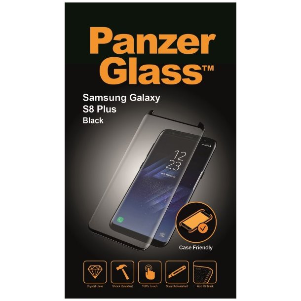 PanzerGlass BULK - Samsung S8 Plus CaseFriendly - sort