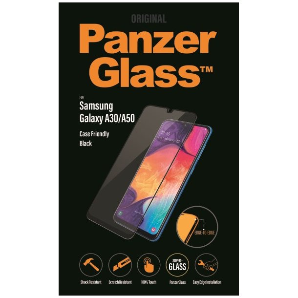 PanzerGlass BULK - Samsung Galaxy A30/A50 Case Friendly - sort