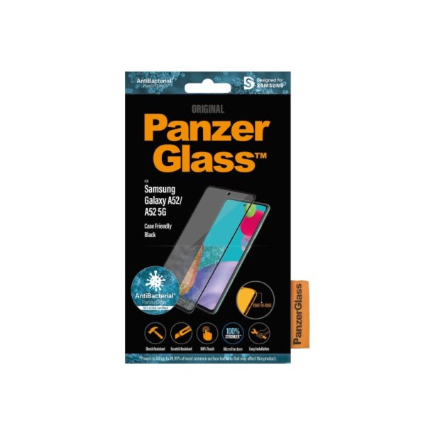 PanzerGlass Samsung Galaxy A52 - Case Friendly - sort AB