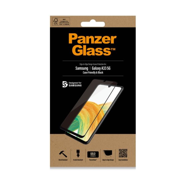 PanzerGlass Skrmbeskyttelse Samsung Galaxy A33 5G