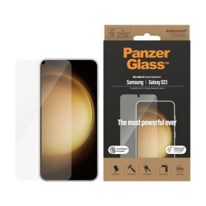 PanzerGlass Sk�rmbeskyttelse Samsung Galaxy S23 | Ultra-Wide Fit m. EasyAligner