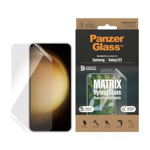 PanzerGlass ECO MATRIX Sk�rmbeskyttelse Samsung Galaxy S23 | Ultra-Wide Fit m. AlignerKit