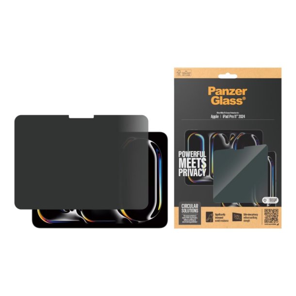 PanzerGlass Privacy Skrmbeskyttelse iPad Pro 11'' (2024) | Ultra-Wide Fit