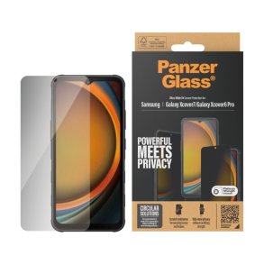 PanzerGlass Privacy Sk�rmbeskyttelse Samsung Galaxy Xcover7 | Xcover6 Pro | Ultra-Wide Fit