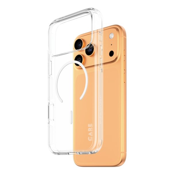 PanzerGlass CARE by Flagship Case Transparent Urban Explorer m. Hvid MagSafe iPhone 17 Pro Max