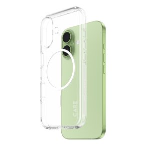 PanzerGlass CARE by Flagship Case Transparent Urban Explorer m. Hvid MagSafe iPhone 17