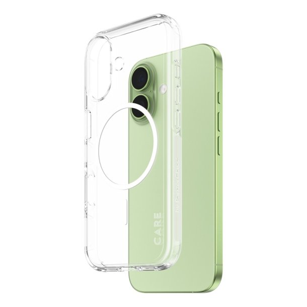 PanzerGlass CARE by Flagship Case Transparent Urban Explorer m. Hvid MagSafe iPhone 17